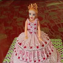 doll cake